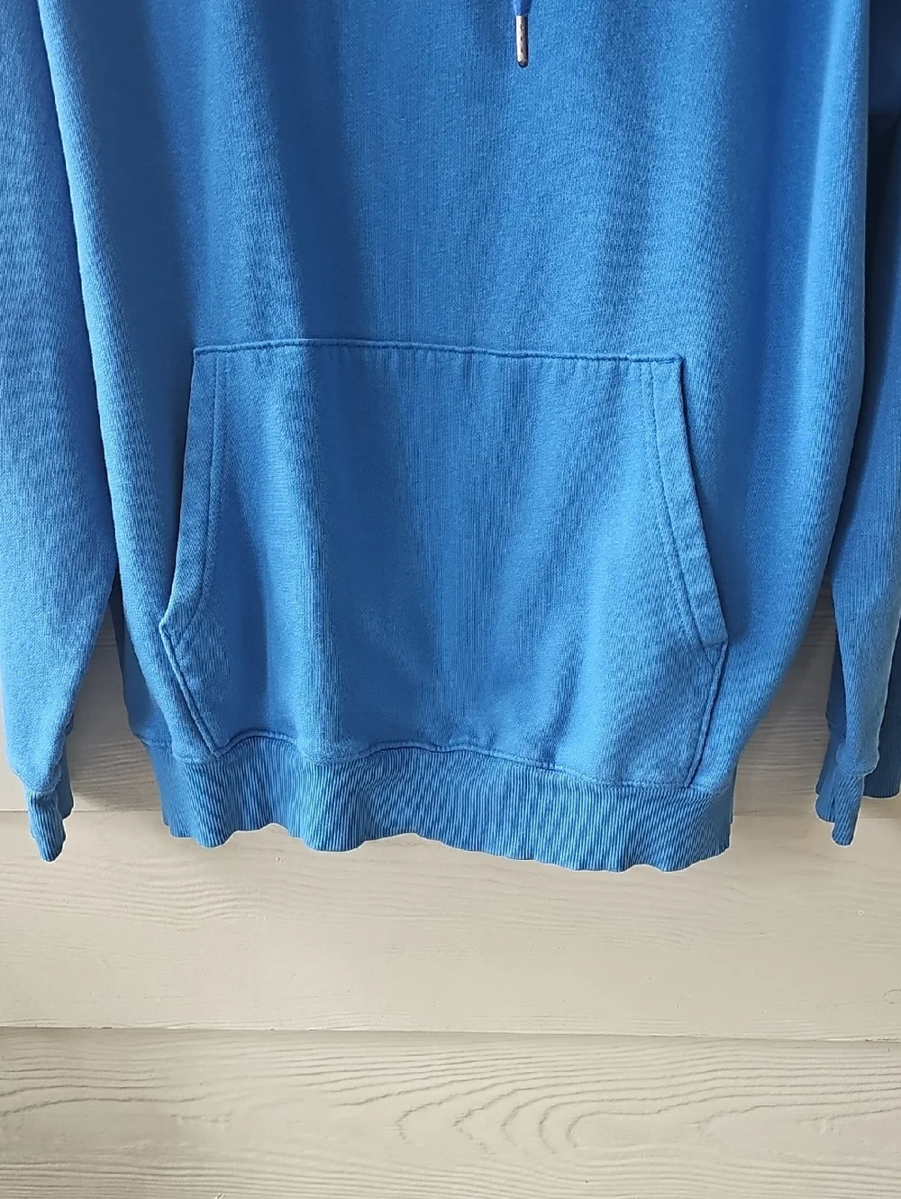​The North Face Never Stop Exploring Blue Hoodie Green Graphic Sweatshirt XL